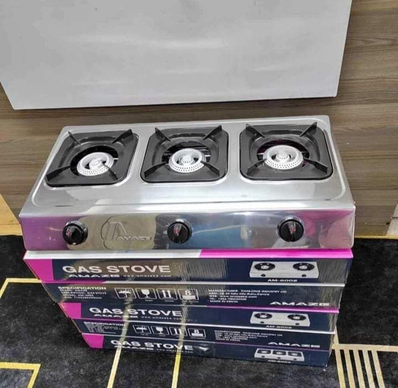 Amaze 3 Gas Burner Automatic Ignition Table Top