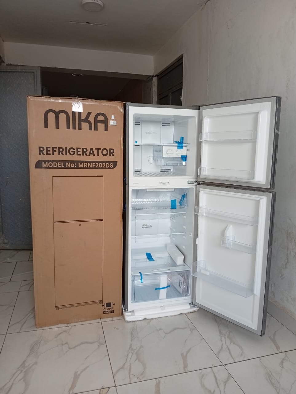 Mika 202 Litres No Frost Double Door Refrigerator - Image 2