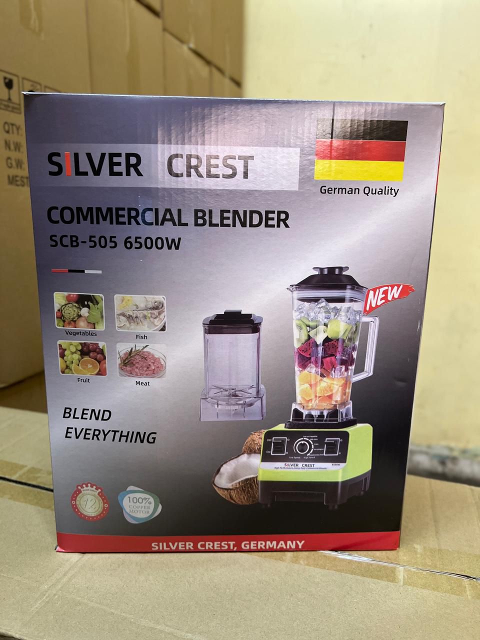 2 in 1 Silvercrest Heavy Duty Commercial Blender