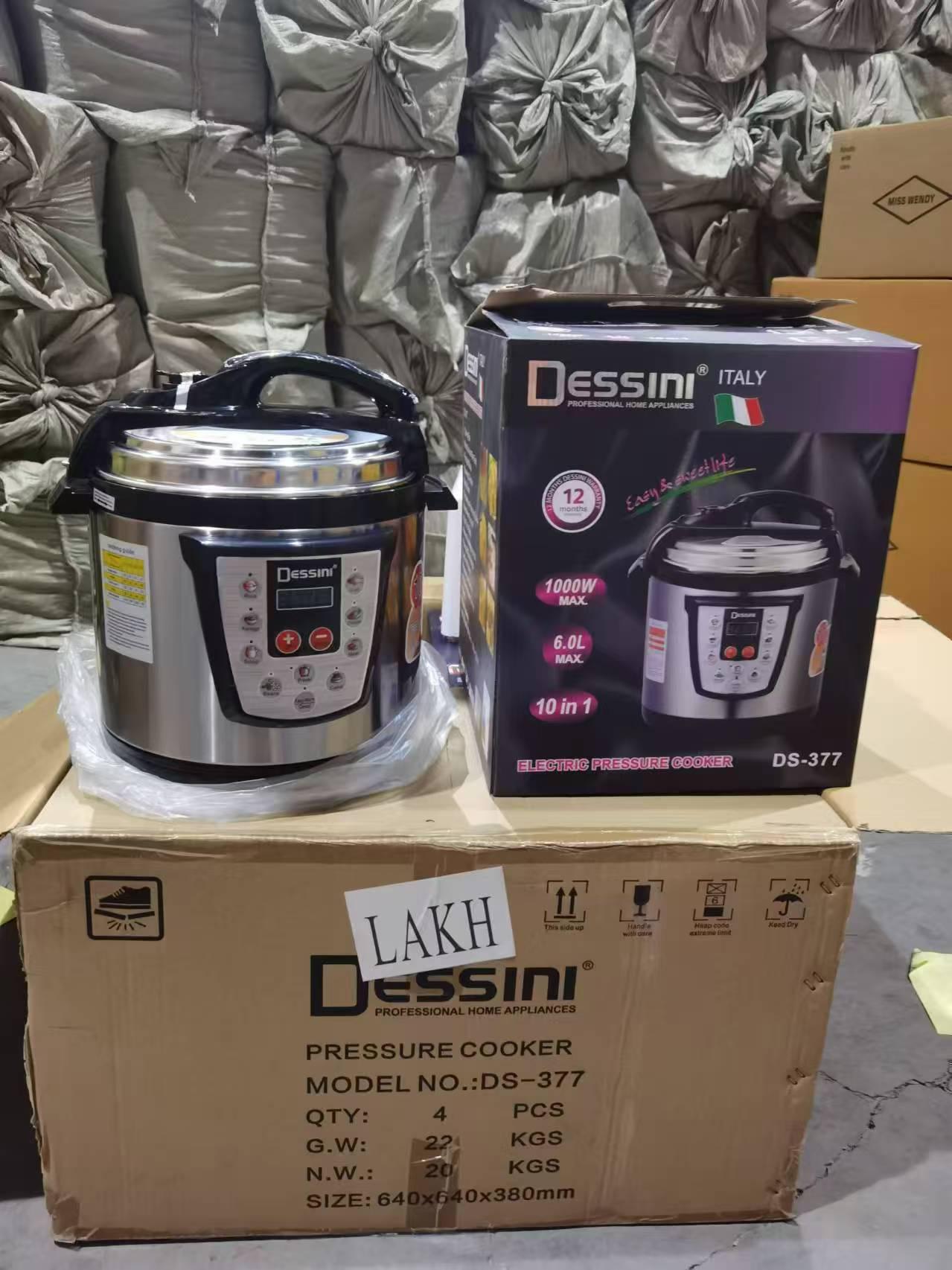 Dessini 6 Litres Electric Pressure Cooker
