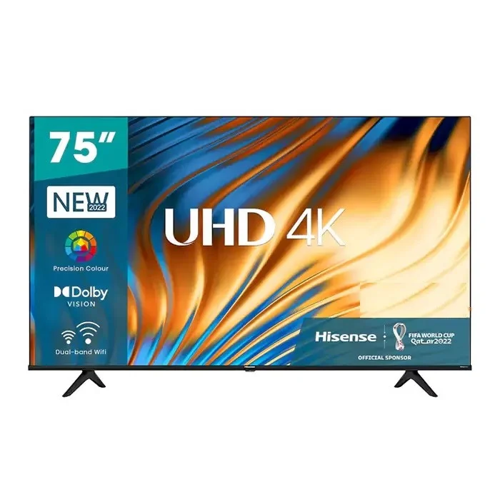 Hisense 75 A6 Smart 4k UHD Frameless 75A6KEN