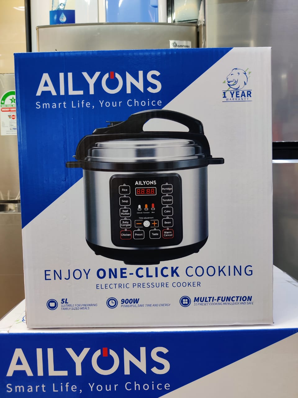 Ailyons 5 Litres Pressure Cooker