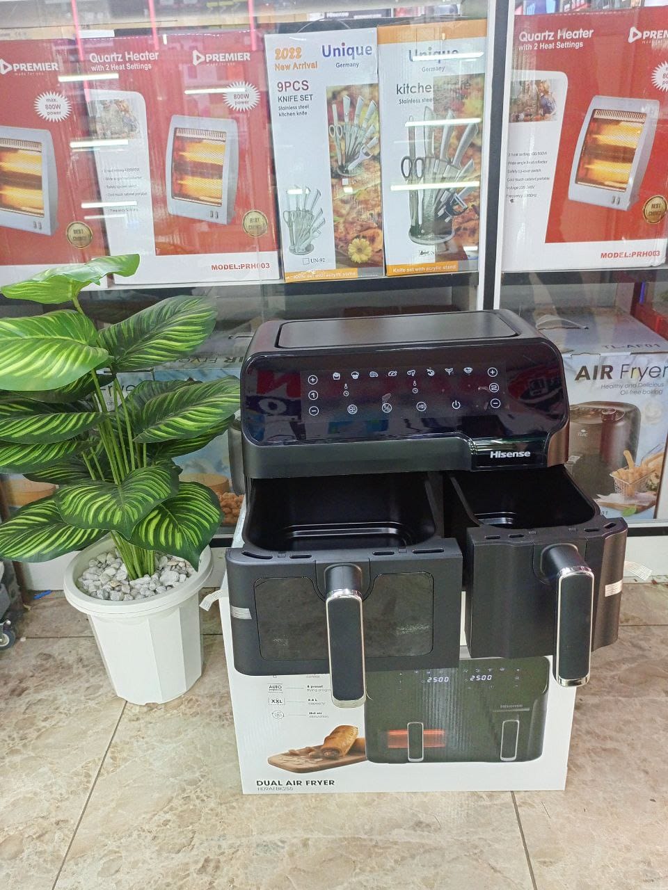 Hisense 8.6 Litres Double Baskets Air Fryers