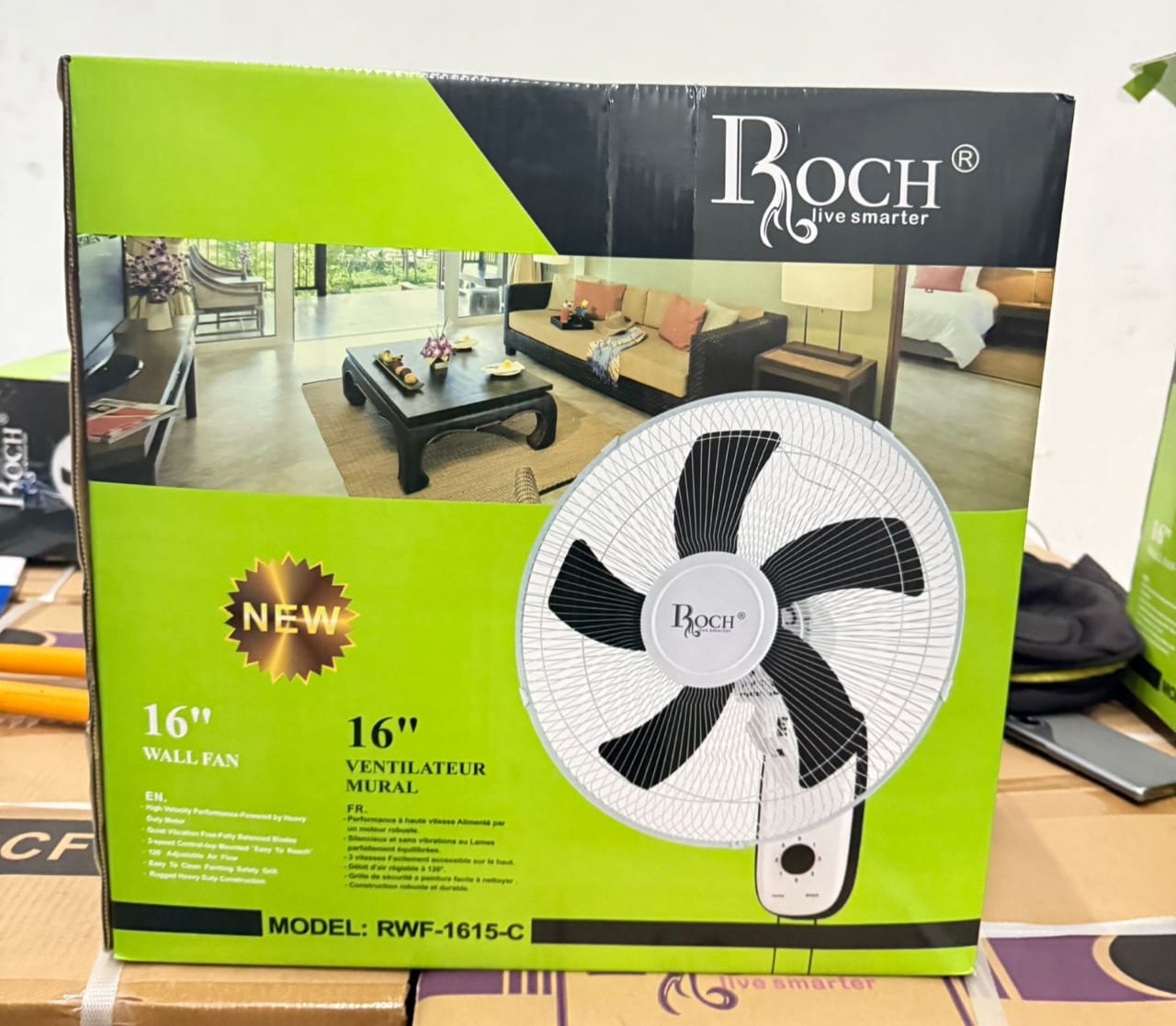 Roch 16 Inches Wall Fan