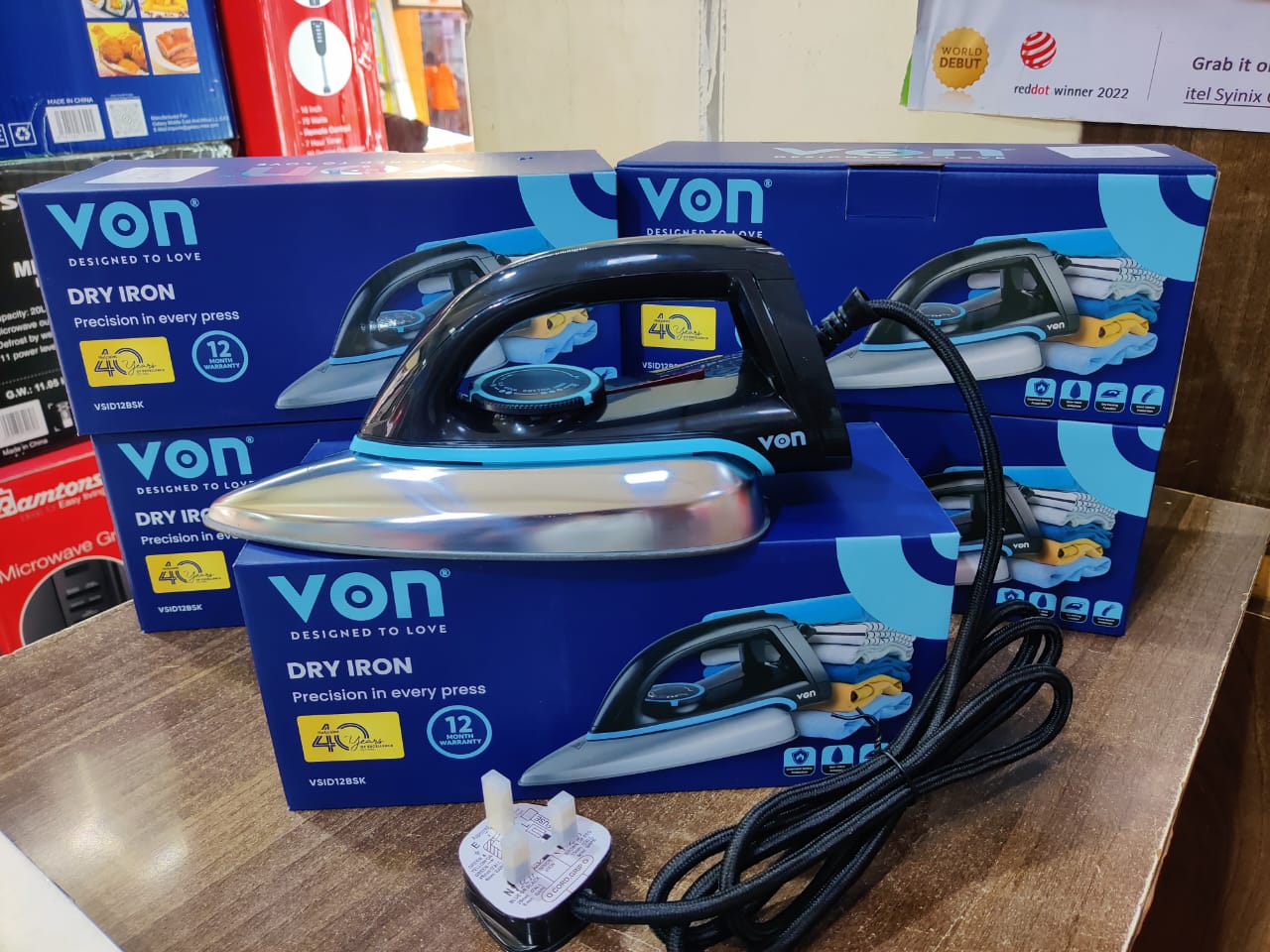 Von Dry Iron Teflon Plate